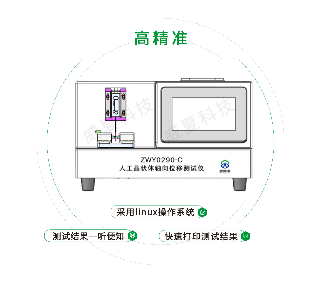 YY0290人工晶狀體軸向位移測(cè)試儀